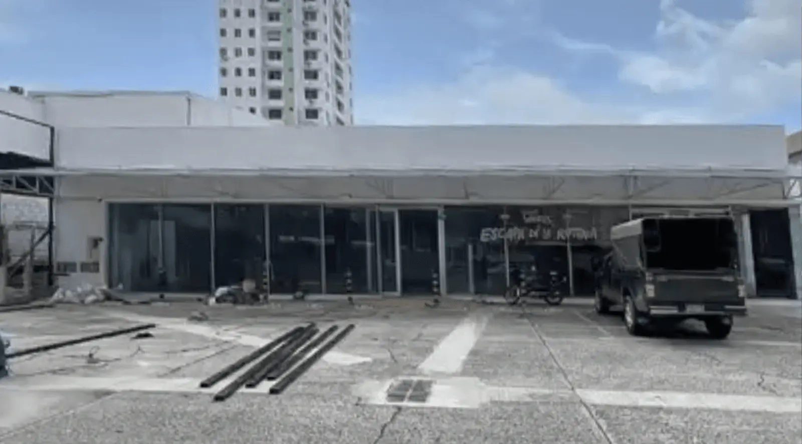 Local antes de la remodelación
